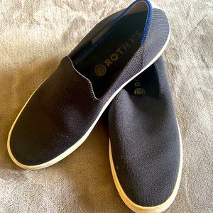 Rothy’s black slip on sneakers size 8 black